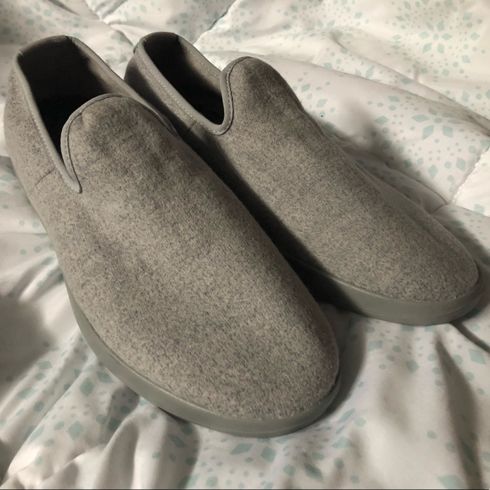 NWOB Allbirds Men SF Grey Wool Loungers Size 11